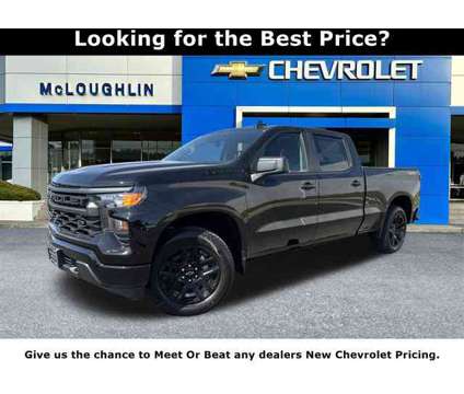 2024 Chevrolet Silverado 1500 Custom is a Black 2024 Chevrolet Silverado 1500 Custom Car for Sale in Portland OR