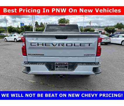 2024 Chevrolet Silverado 1500 Custom is a Grey 2024 Chevrolet Silverado 1500 Custom Car for Sale in Portland OR