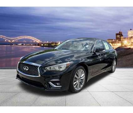 2024 Infiniti Q50 Luxe is a Black 2024 Infiniti Q50 Car for Sale in Bartlett TN