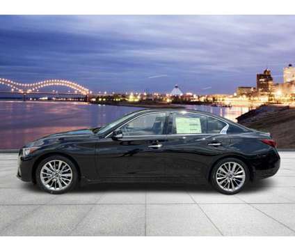 2024 Infiniti Q50 Luxe is a Black 2024 Infiniti Q50 Car for Sale in Bartlett TN