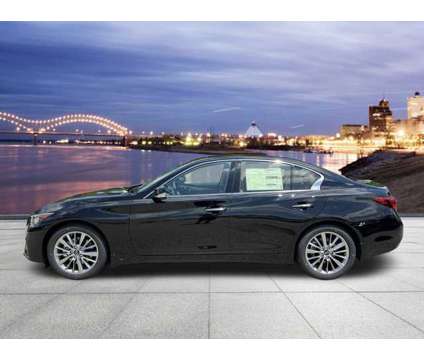 2024 Infiniti Q50 Luxe is a Black 2024 Infiniti Q50 Car for Sale in Bartlett TN