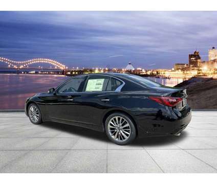 2024 Infiniti Q50 Luxe is a Black 2024 Infiniti Q50 Car for Sale in Bartlett TN