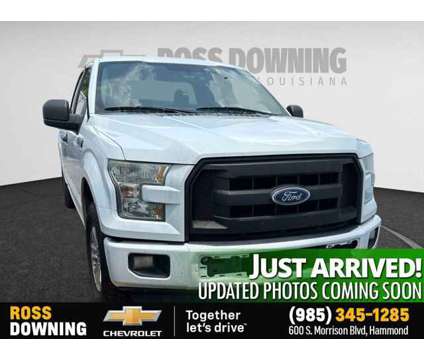 2015 Ford F-150 is a White 2015 Ford F-150 Car for Sale in Hammond LA