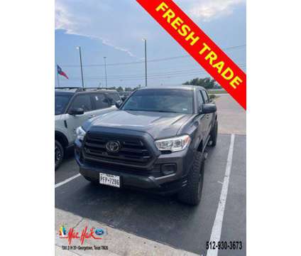2018 Toyota Tacoma is a Grey 2018 Toyota Tacoma Car for Sale in Georgetown TX