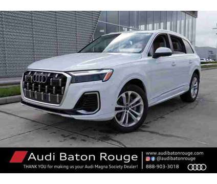 2025 Audi Q7 Premium Plus is a White 2025 Audi Q7 3.6 Trim Car for Sale in Baton Rouge LA