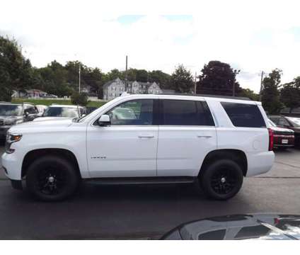 2018 Chevrolet Tahoe LT is a White 2018 Chevrolet Tahoe LT Car for Sale in Laconia NH