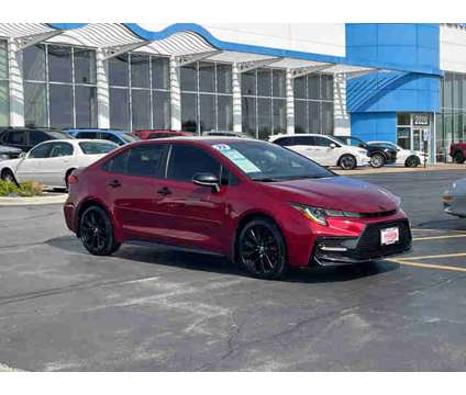 2022 Toyota Corolla SE Nightshade is a Red 2022 Toyota Corolla SE Car for Sale in Elgin IL