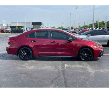 2022 Toyota Corolla SE Nightshade is a Red 2022 Toyota Corolla SE Car for Sale in Elgin IL