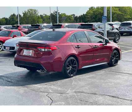 2022 Toyota Corolla SE Nightshade is a Red 2022 Toyota Corolla SE Car for Sale in Elgin IL