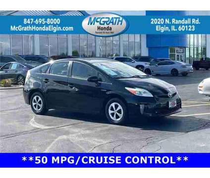 2012 Toyota Prius Two is a Black 2012 Toyota Prius Two Hybrid in Elgin IL