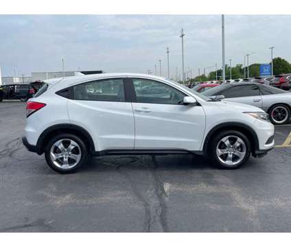 2021 Honda HR-V LX is a Silver, White 2021 Honda HR-V LX Car for Sale in Elgin IL