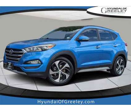 2018 Hyundai Tucson Limited is a Blue 2018 Hyundai Tucson Limited Car for Sale in Greeley CO