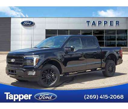 2024 Ford F-150 LARIAT is a Black 2024 Ford F-150 Lariat Car for Sale in Paw Paw MI