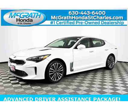 2018 Kia Stinger Premium is a White 2018 Kia Stinger Premium Car for Sale in Saint Charles IL