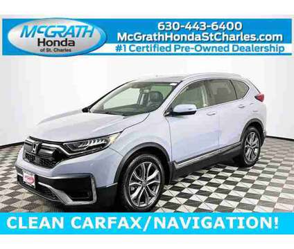 2021 Honda CR-V Touring is a Grey 2021 Honda CR-V Touring Car for Sale in Saint Charles IL