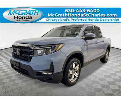 2024 Honda Ridgeline RTL is a Grey 2024 Honda Ridgeline RTL Car for Sale in Saint Charles IL