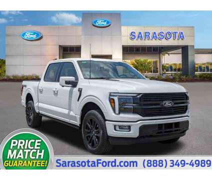 2024 Ford F-150 Platinum is a White 2024 Ford F-150 Platinum Car for Sale in Sarasota FL