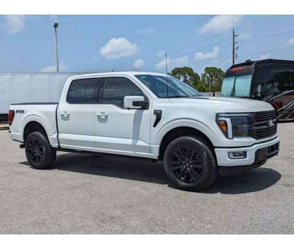 2024 Ford F-150 Platinum is a White 2024 Ford F-150 Platinum Car for Sale in Sarasota FL