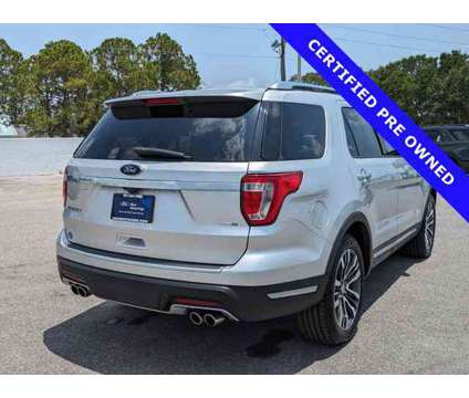 2018 Ford Explorer Platinum is a Silver 2018 Ford Explorer Platinum Car for Sale in Sarasota FL