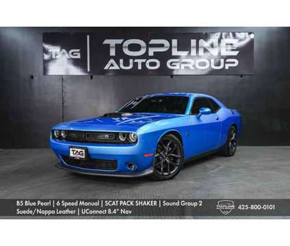 2016 Dodge Challenger for sale is a Blue 2016 Dodge Challenger Car for Sale in Kent WA