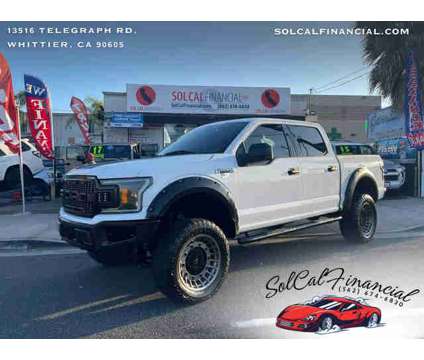 2018 Ford F150 SuperCrew Cab for sale is a White 2018 Ford F-150 SuperCrew Car for Sale in Whittier CA