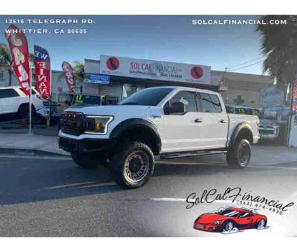 2018 Ford F150 SuperCrew Cab for sale is a White 2018 Ford F-150 SuperCrew Car for Sale in Whittier CA