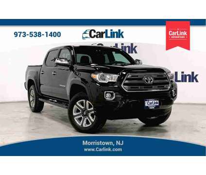 2017 Toyota Tacoma Limited V6 is a Black 2017 Toyota Tacoma Limited Truck in Morristown NJ