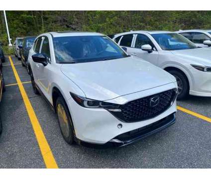 2024 Mazda CX-5 2.5 Carbon Turbo is a White 2024 Mazda CX-5 SUV in Shrewsbury MA