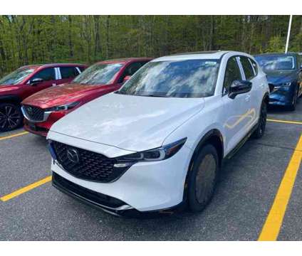2024 Mazda CX-5 2.5 Carbon Turbo is a White 2024 Mazda CX-5 SUV in Shrewsbury MA
