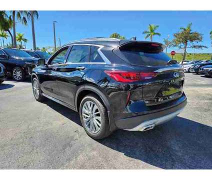 2024 Infiniti Qx50 Luxe is a Black 2024 Infiniti QX50 Luxe SUV in Fort Lauderdale FL