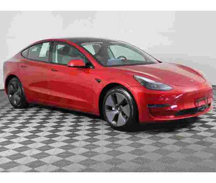 2021 Tesla Model 3 Standard Range Plus is a Red 2021 Tesla Model 3 Sedan in Bedford OH