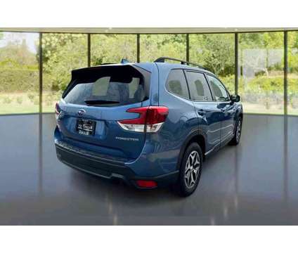 2021 Subaru Forester Premium is a Blue 2021 Subaru Forester 2.5i SUV in Fort Wayne IN