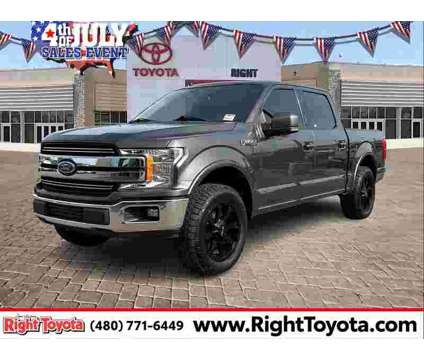 2020 Ford F-150 Lariat is a Grey 2020 Ford F-150 Lariat Truck in Scottsdale AZ