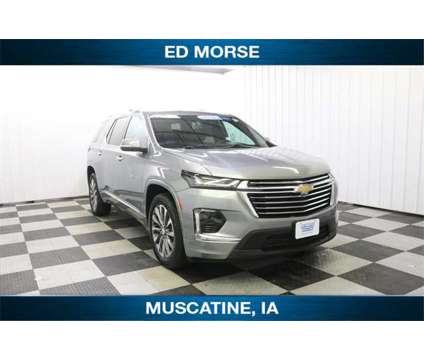 2023 Chevrolet Traverse Premier is a Grey 2023 Chevrolet Traverse Premier SUV in Muscatine IA