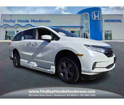 2022 Honda Odyssey EX is a Silver, White 2022 Honda Odyssey EX Car for Sale in Henderson NV