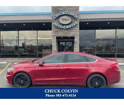 2017 Ford Fusion Sport is a Red 2017 Ford Fusion Sport Car for Sale in Mcminnville OR