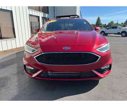 2017 Ford Fusion Sport is a Red 2017 Ford Fusion Sport Car for Sale in Mcminnville OR