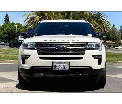2018 Ford Explorer XLT is a Silver, White 2018 Ford Explorer XLT Car for Sale in Chico CA