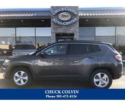 2019 Jeep Compass Latitude is a Grey 2019 Jeep Compass Latitude Car for Sale in Mcminnville OR