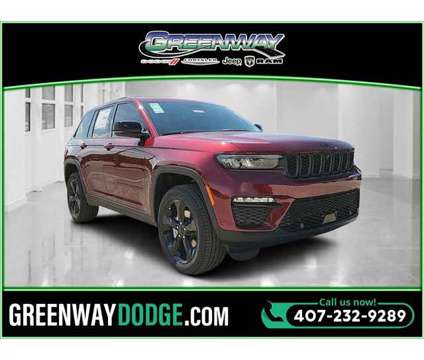 2024 Jeep Grand Cherokee Limited is a Red 2024 Jeep grand cherokee Limited Car for Sale in Orlando FL