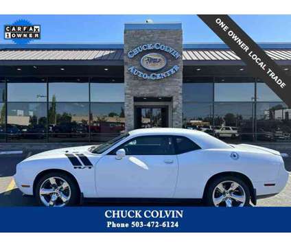 2014 Dodge Challenger R/T is a White 2014 Dodge Challenger R/T Car for Sale in Mcminnville OR