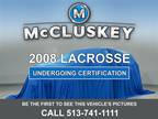 2008 Buick Lacrosse CX