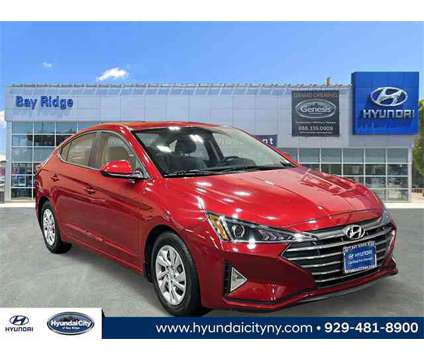 2020 Hyundai Elantra SE is a Red 2020 Hyundai Elantra SE Sedan in Brooklyn NY