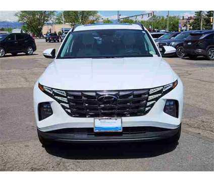 2022 Hyundai Tucson SEL is a White 2022 Hyundai Tucson SUV in Longmont CO