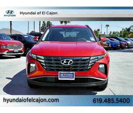 2022 Hyundai Tucson SEL is a Red 2022 Hyundai Tucson SUV in El Cajon CA