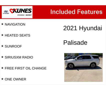 2021 Hyundai Palisade Calligraphy is a White 2021 SUV in Quincy IL