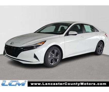 2022 Hyundai Elantra SEL is a White 2022 Hyundai Elantra Sedan in East Petersburg PA