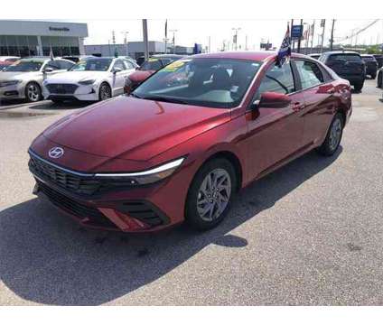 2024 Hyundai Elantra SEL is a Red 2024 Hyundai Elantra Car for Sale in Evansville IN