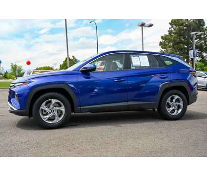 2022 Hyundai Tucson SE is a Blue 2022 Hyundai Tucson SE SUV in Denver CO