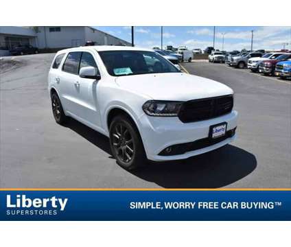 2017 Dodge Durango GT AWD is a White 2017 Dodge Durango GT SUV in Rapid City SD